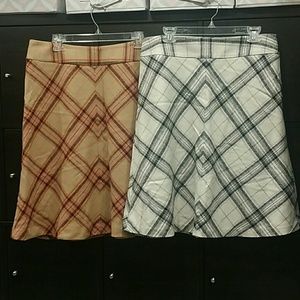 Lot of 2 liz Claiborne wool skirts worn once